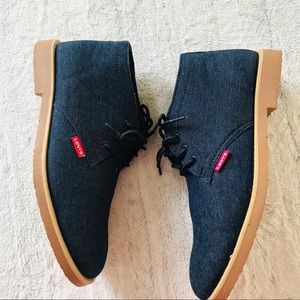 levis high top shoes